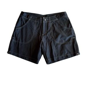 Kuhl Hiking Outdoors KuhlDry Shorts, Side Zip Vents, Black, Size‎ S